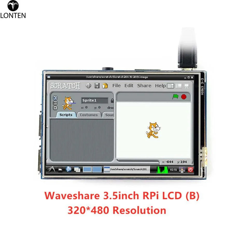 Custom 3.5inch RPi LCD (B) 320*480, Touch Screen IPS TFT Display For all Raspberry PI, XPT2046 Touch Screen Controller Manufacturer