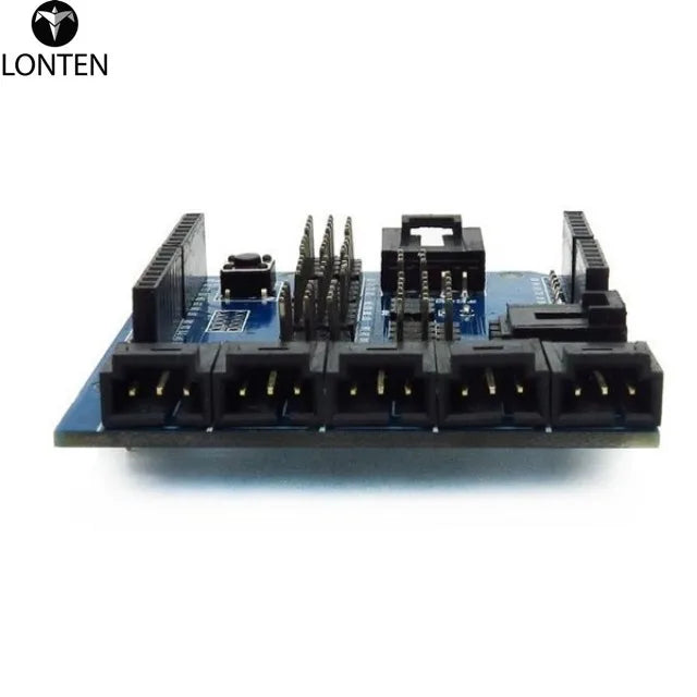 Custom Lonten 3Pcs/lot Sensor Shield V4.0 Sensor Expansion Board For DIY Robot Electronic Building Blocks Manufacturer