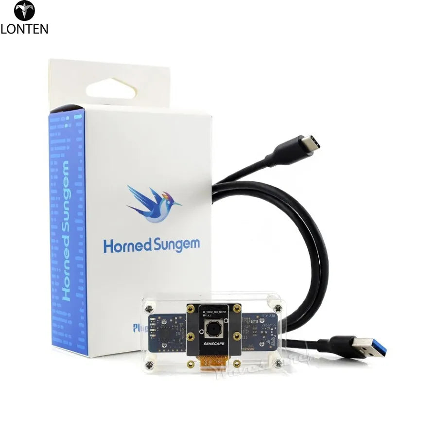 Custom Horned Sungem artificial intelligence vision development toolkit, for Raspberry Pi or PC, USB plug-and-play Manufacturer