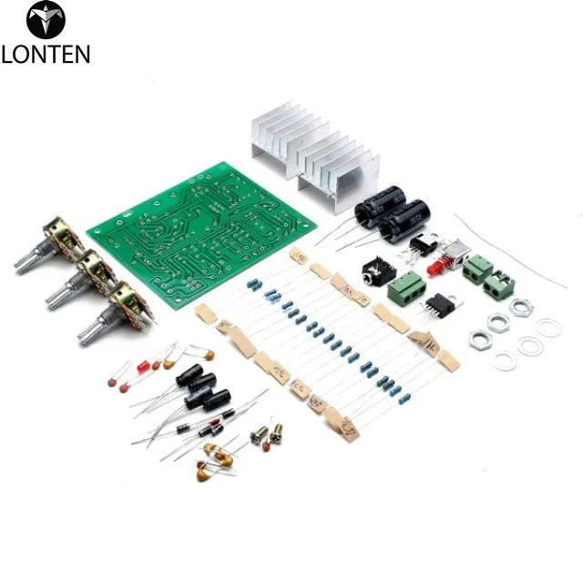 Custom Lonten 1Pcs 12V 30W DIY TDA2030A Dual Track Power Amplifier Board Kit module Manufacturer