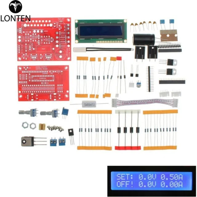 Custom Lonten Orignal Hiland 0-28V 0.01-2A Adjustable DC Regulated Power Supply DIY Kit Short Circuit Current Limiting Protection Manufacturer