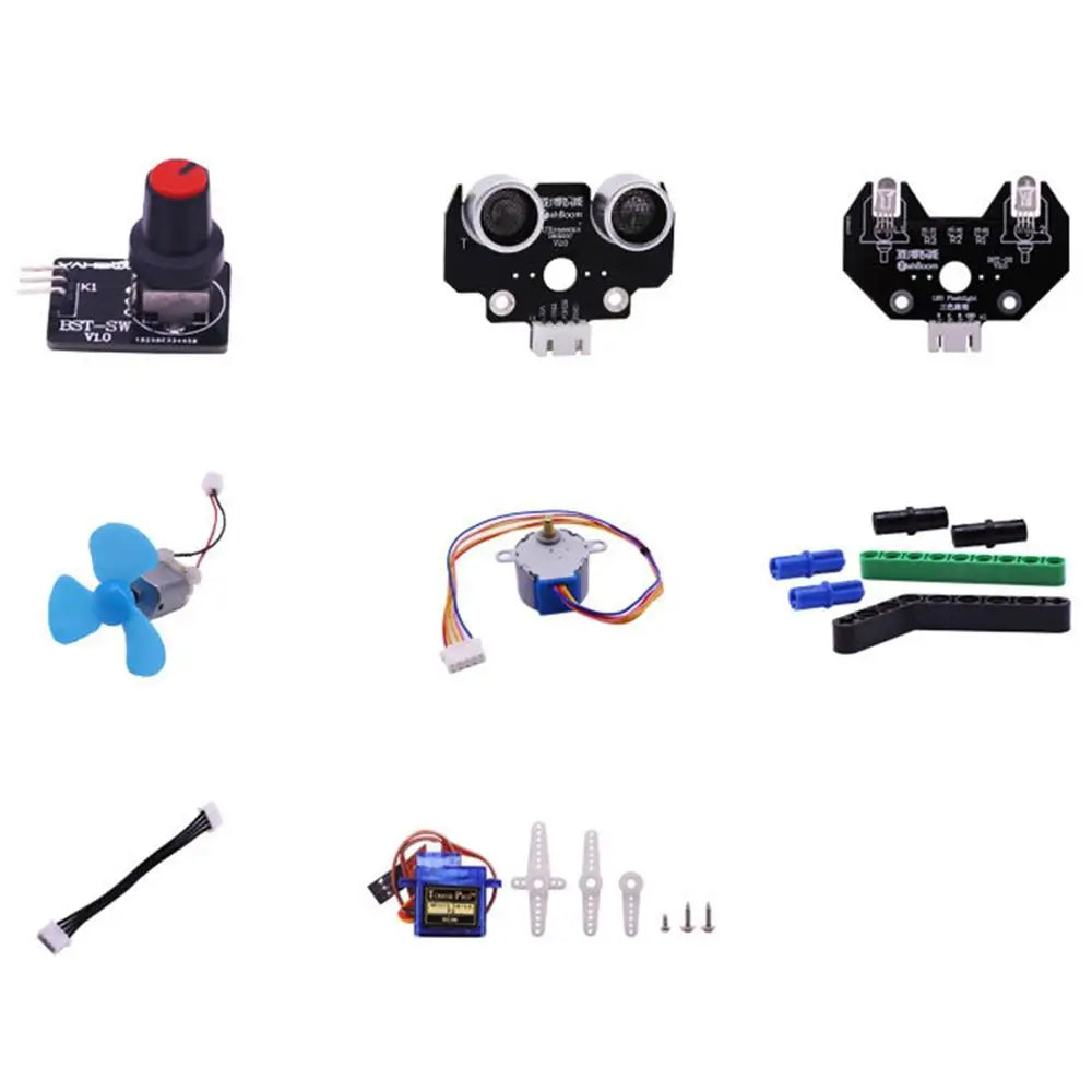 Custom Micro:bit Gamepad Expansion Board Handle Microbit Robot Car Joystick STEM Toys Programming Game Controller (Without Board) Manufacturer