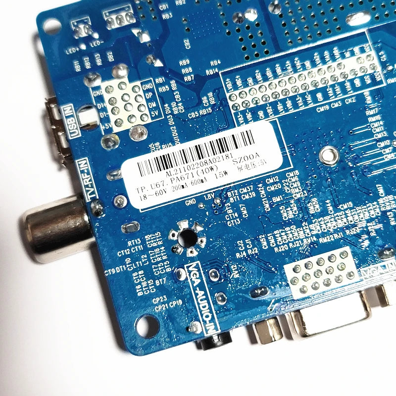 Custom New LCD TV motherboard TP U67. PA671 Can replace TP.V56.PA671 TP.VST59.PA671 TP.VST59.P67Manufacturer