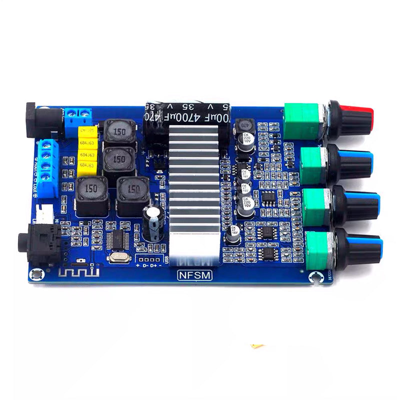 2*50W TPA3116 HIFI Digital Power Subwoofer Amplifier Board Class D 2.0 Channel Amp audio amplifier board pcb assembly Customize