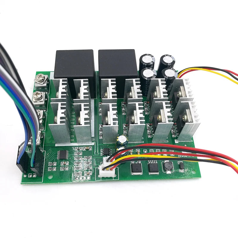 Custom 60A 10-55V Digital display PWM speed controller module forward reversal 0~100% adjustable DC motor 12V 24V 36V 48V MAX 100A Manufacturer