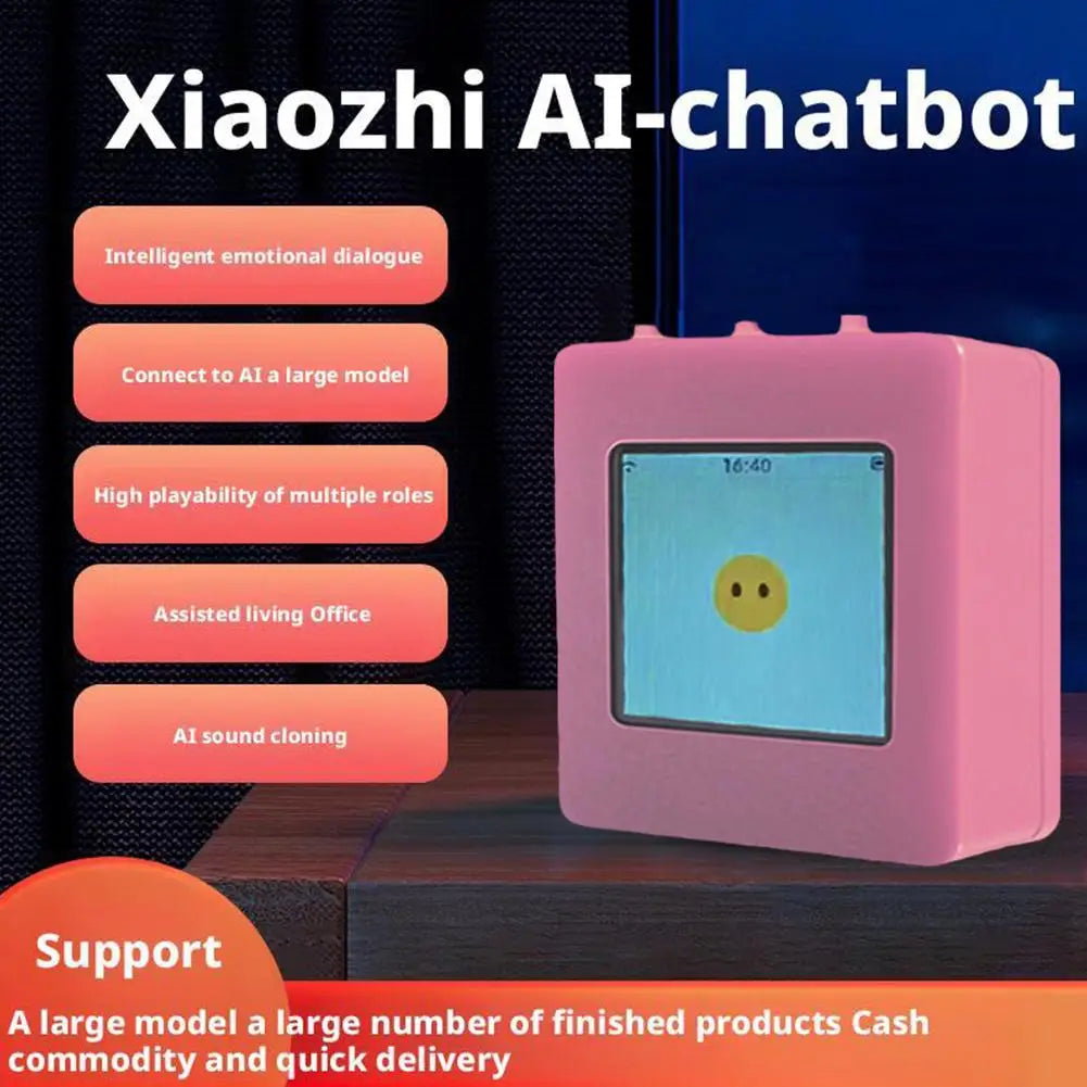 Xiaozhi Intelligent AI Conversation Robot Dialogue Robot Companion DeepSeek Voice Ai Gift Kids Support Voice Chat Z5B4