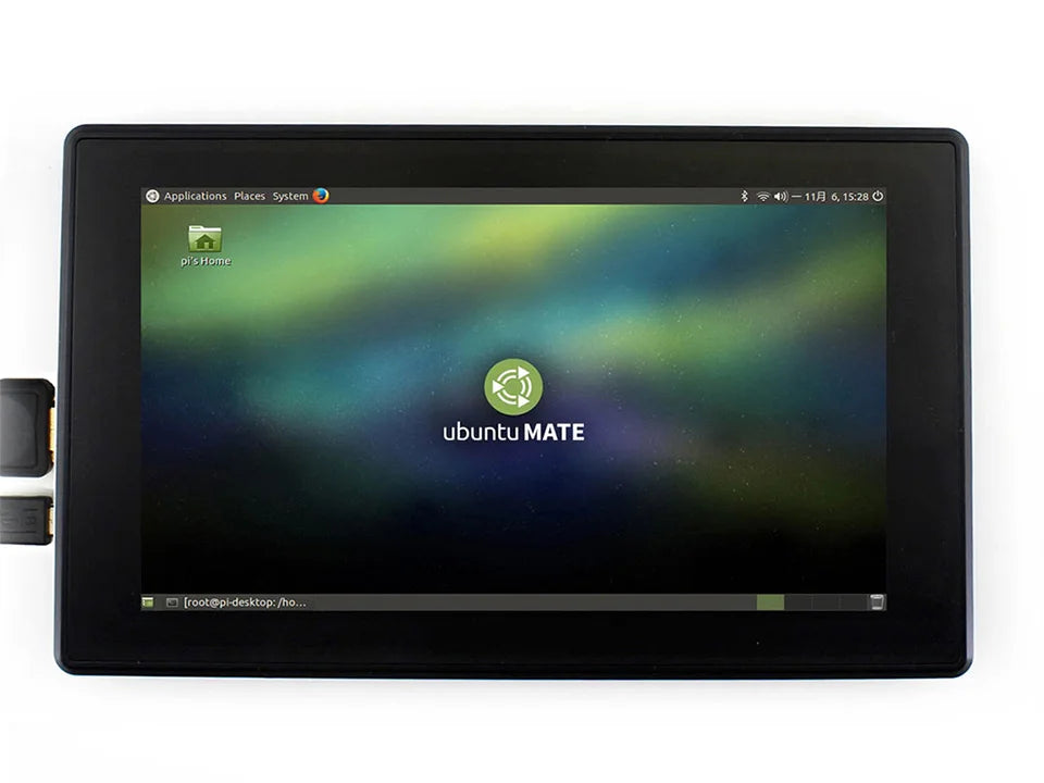 Custom Voor Raspberry Pi 3 Model B + Plus / 3B 7 Inch 1024X600 Ips Capacitieve Touch Screen 7 "Monitor W/Case Bracket Osd-menu Manufacturer