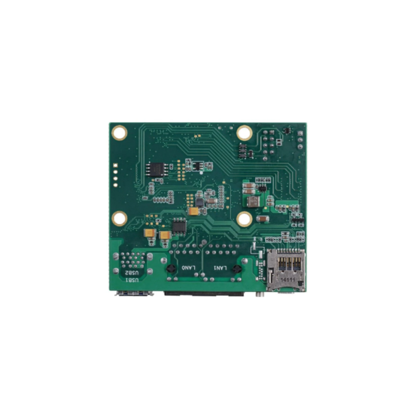 Dual Gigabit Ethernet Carrier Board for Raspberry Pi CM4 with 4GB RAM/ 32GB eMMC Custom PCB pcba ballast minatore pcba