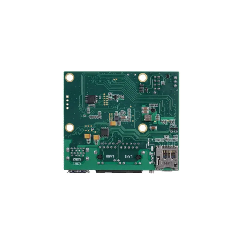 Custom Dual Gigabit Ethernet Carrier Board for Raspberry Pi CM4 with 4GB RAM/ 32GB eMMC Custom PCB pcba ballast minatore pcba Manufacturer