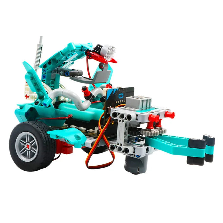 Custom Micro: Bit Programmable Building Blocks Smart Car Microbit Robot Kit DIY Splicing Four-in-One Manufacturer