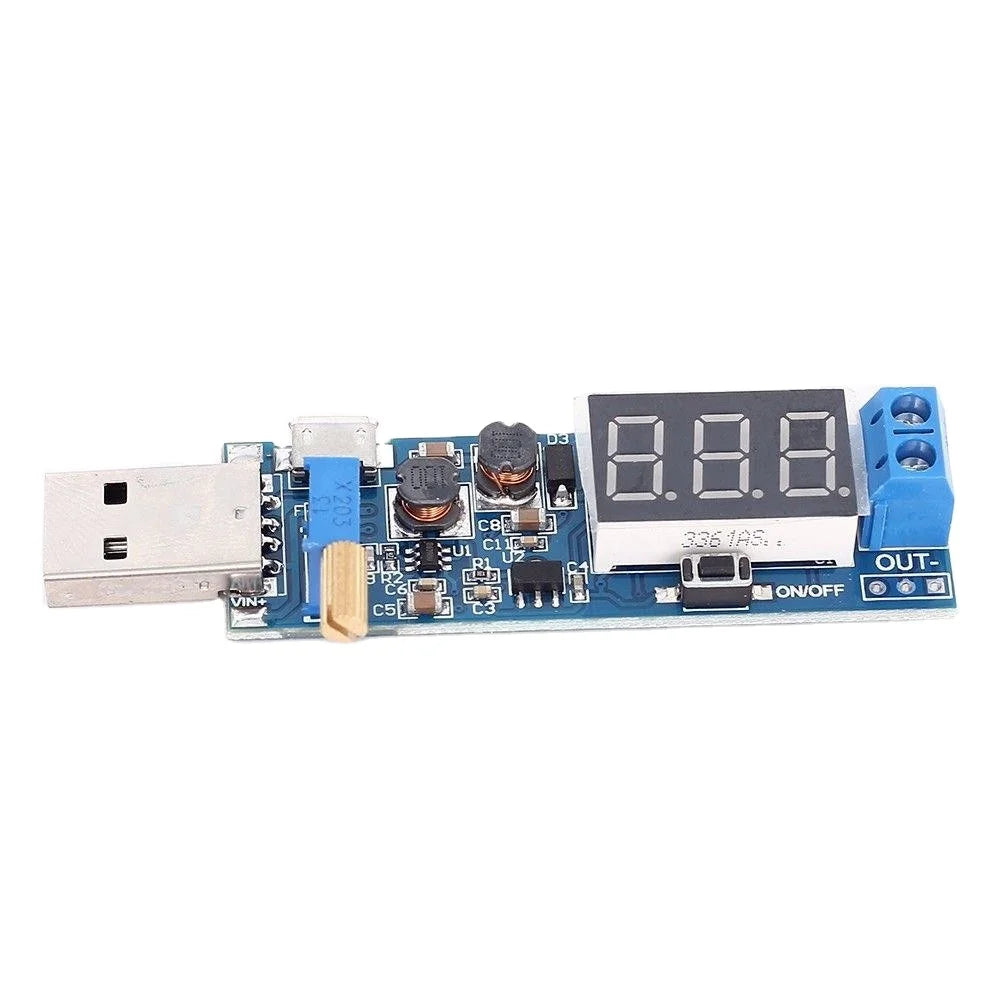Custom OEM circuit board PCB manufacturing automatic SMT PCB Assembly 1.2-24V DC-DC USB Step UP / Down Power Supply Module Manufacturer