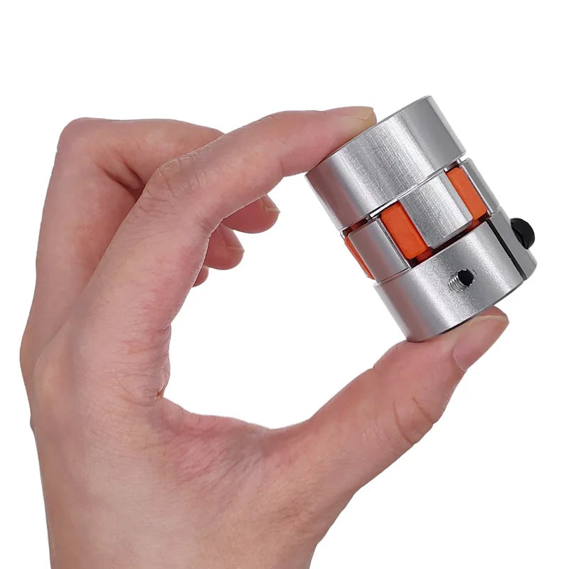 Custom D30L40 Coupling 6/6.35/8/10/12/14mm stepper motor shaft coupler Flexible Jaw Spider Plum Shaft Coupler Manufacturer