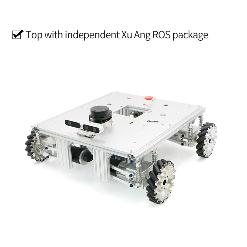 Custom PCBA McNam-wheeled intelligent car ROS robot SLAM Lidar Jetson Nano visual navigation Manufacturer
