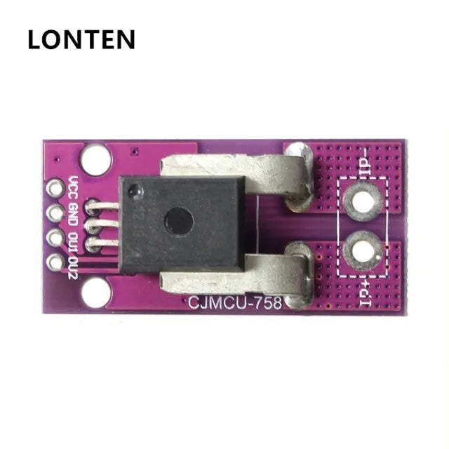 Custom Lonten CJMCU-758 ACS758LCB-050B-PFF-T Linear Current Sensor Hall Current Module For DIY Manufacturer