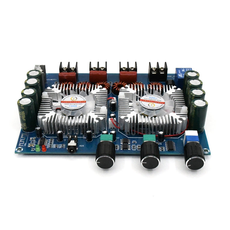 TDA7498E 2*160W+220W 5.0 Power Subwoofer Amplifier Board 2.1 Channel Class D Home Theater audio amplifier Amp pcb assembly customize