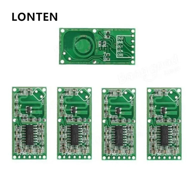 Custom Lonten 5pcs/ RCWL-0516 4-28V 3mA Microwave Radar Sensor Human Body Induction Switch Module Board Smart Induction Detector Manufacturer