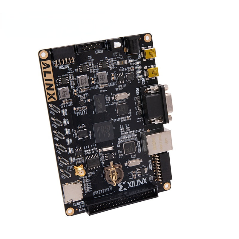 AX516: XILINX Spartan-6 XC6SLX16 FPGA Development Board LX16 DDR3 Gigabit Ethernet Custom PCB full duplex audio pcba