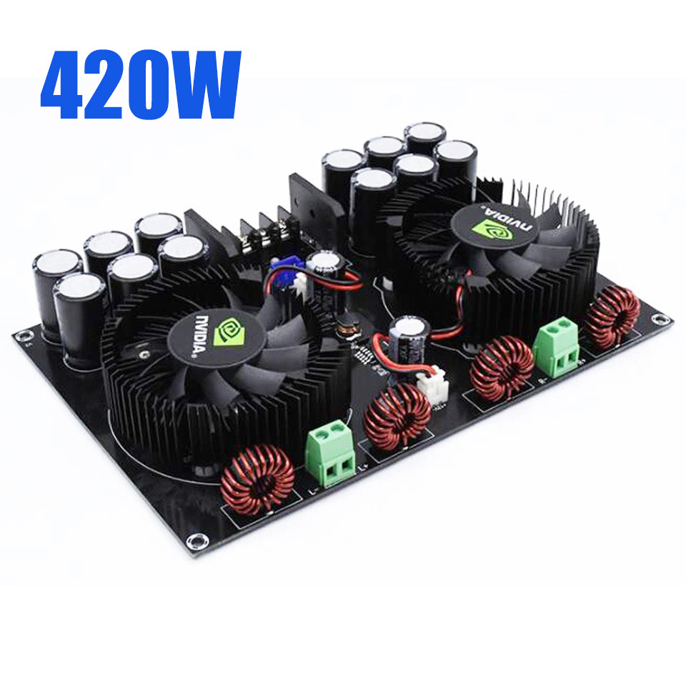 2*420W TDA8954TH Power Amplifier Dual Channel Digital Audio Stereo Receiver for Speaker audio amplifier board pcb assembly Customize