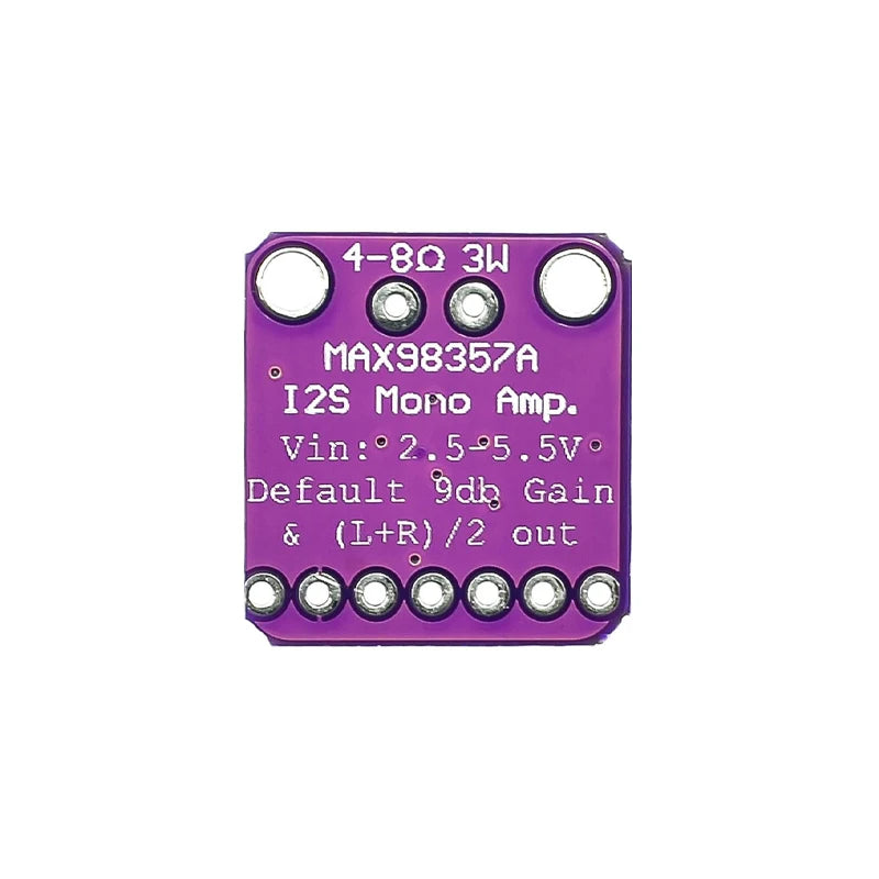 Custom High Quality MAX98357 MAX98357A I2S 3W Class D Amplifier Breakout Interface I2S DAC Decoder for Audio