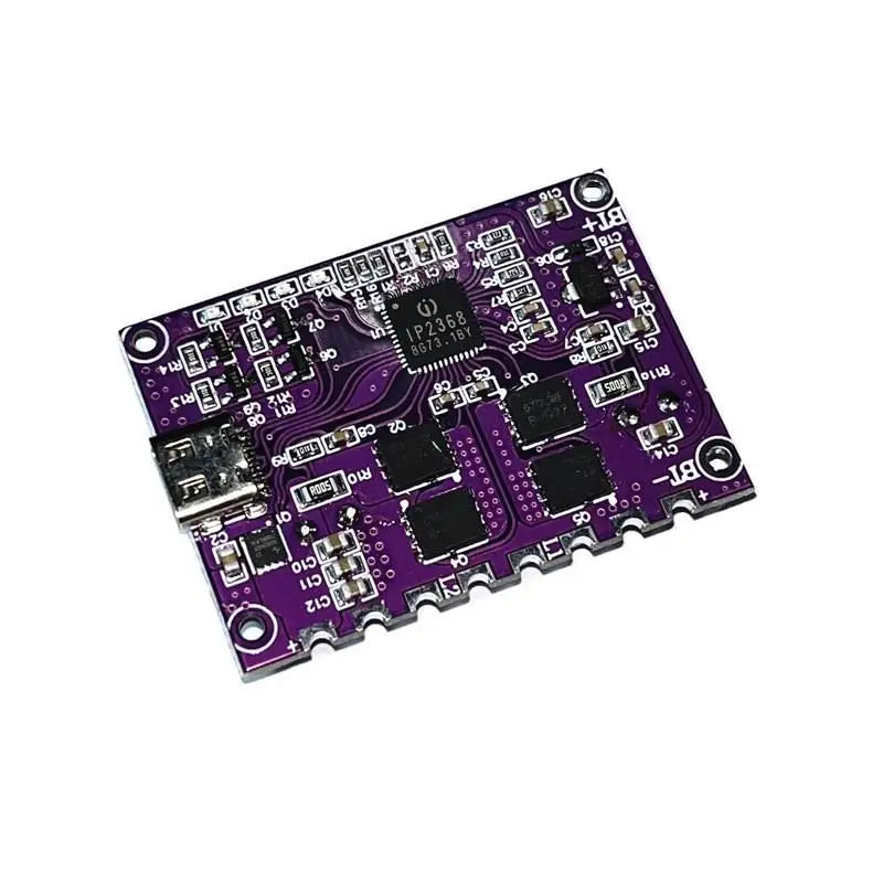 Custom IP2368 Bidirectional 100w Fast Charging Module Buck-Boost Type-c Interface 4S Lithium Battery High-Power Fast Charging Board