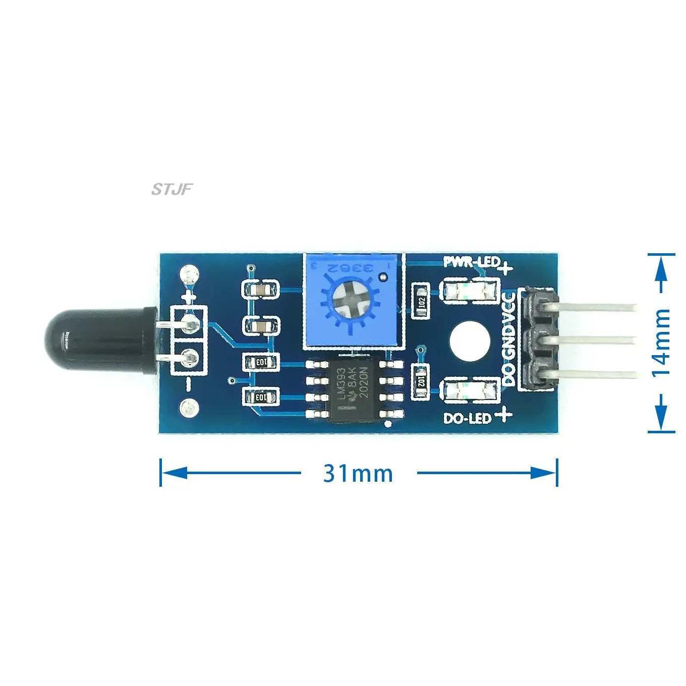 Custom IR Flame Sensor Module Detector Smartsense For Temperature Detecting Suitable Wholesale