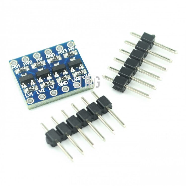 Custom 1PCS 5V-3V IIC UART SPI 2 4 Channel Level Converter Module forArduino via