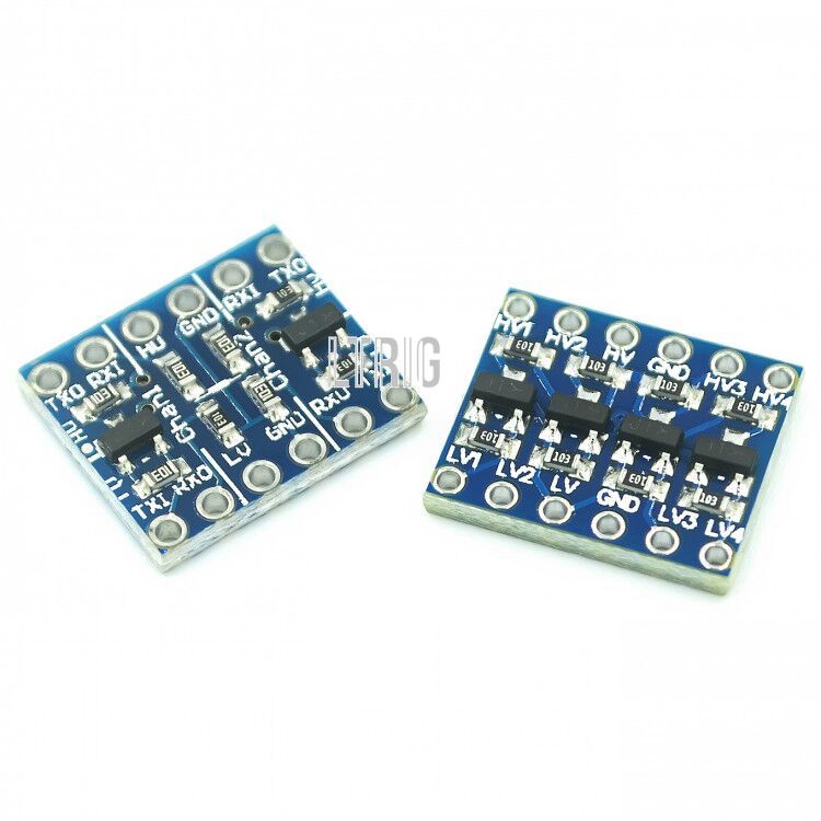 Custom 1PCS 5V-3V IIC UART SPI 2 4 Channel Level Converter Module forArduino via