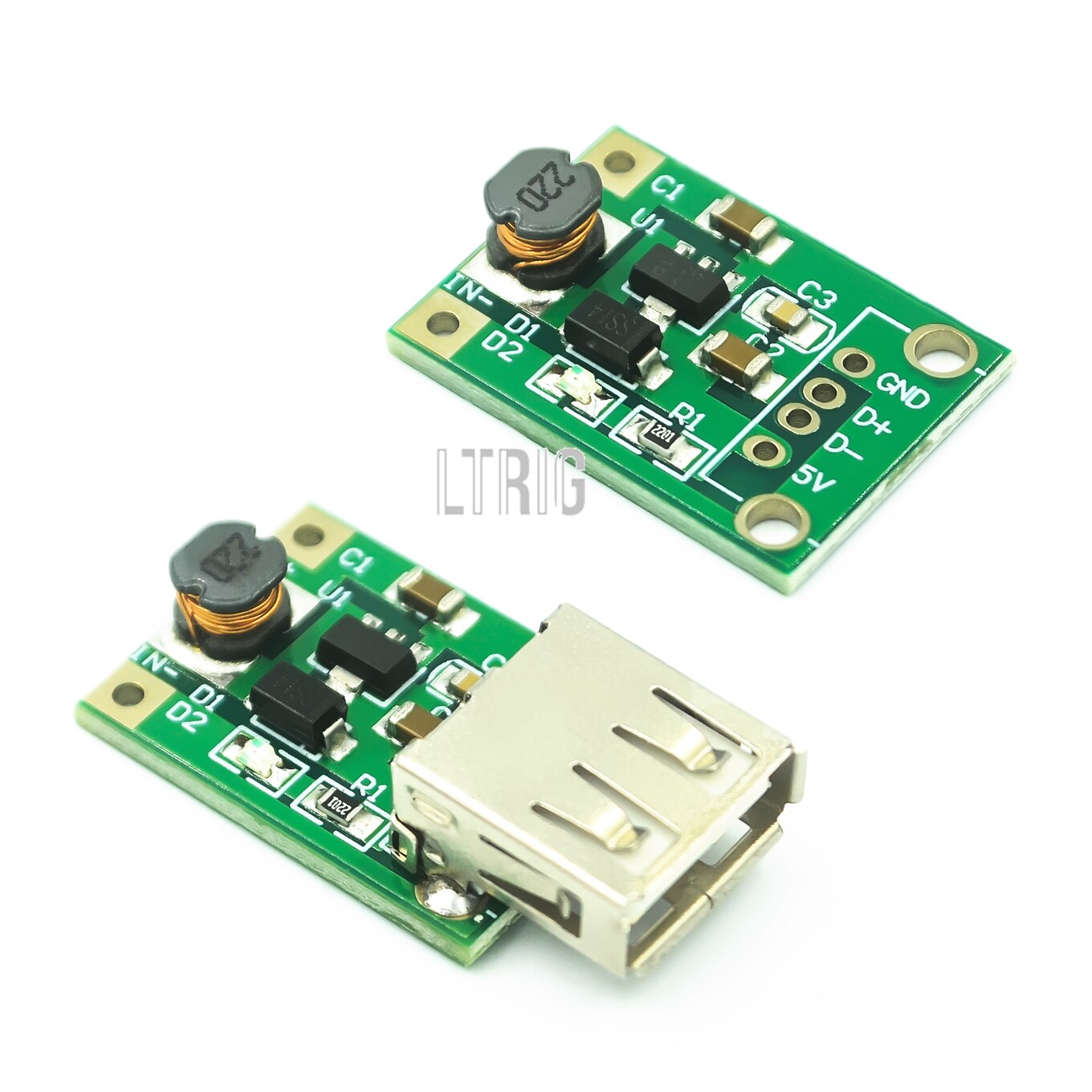 Custom 1PCS DC-DC booster Voltage regulator power module battery booster plate 0.9V~5V 5V mobile power boost