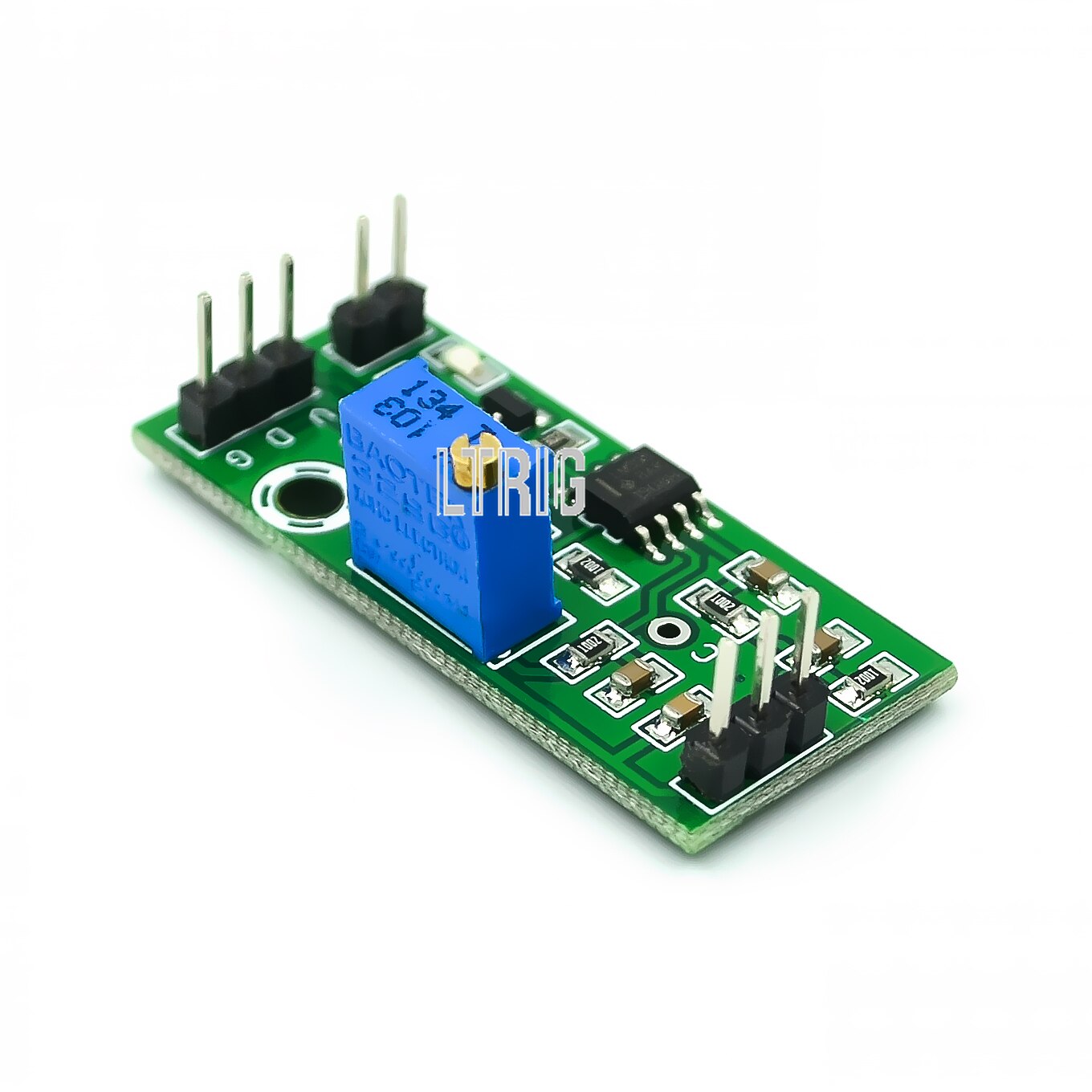 Custom 1PCS LM393 Voltage Comparator Module Signal Waveform Adjustable High Low Level/Load Drive Dual Channel 4.5-28V