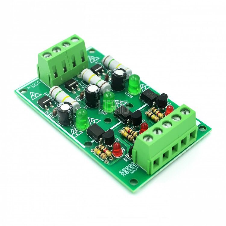 Custom 1PCSAC 220V Optocoupler Isolation Module Voltage Detect Board Adaptive For PLC Isolamento Fotoaccoppiatore Module