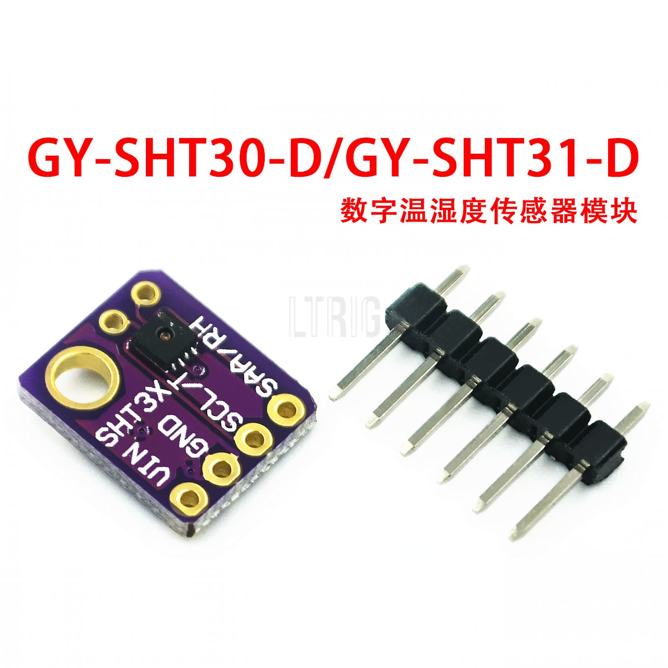 Custom 1PCSOriginal I2C Interface SHT31 SHT30-D Digital Output Temperature Humidity Sensor Accuracy For Arduino