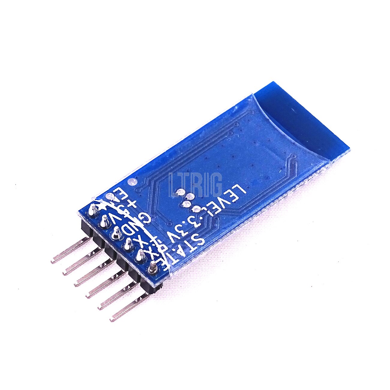 custom 1Pcs 10 HC-05 integrated Bluetooth serial port module RF wireless RS232 TTL module for UART converter and adapter