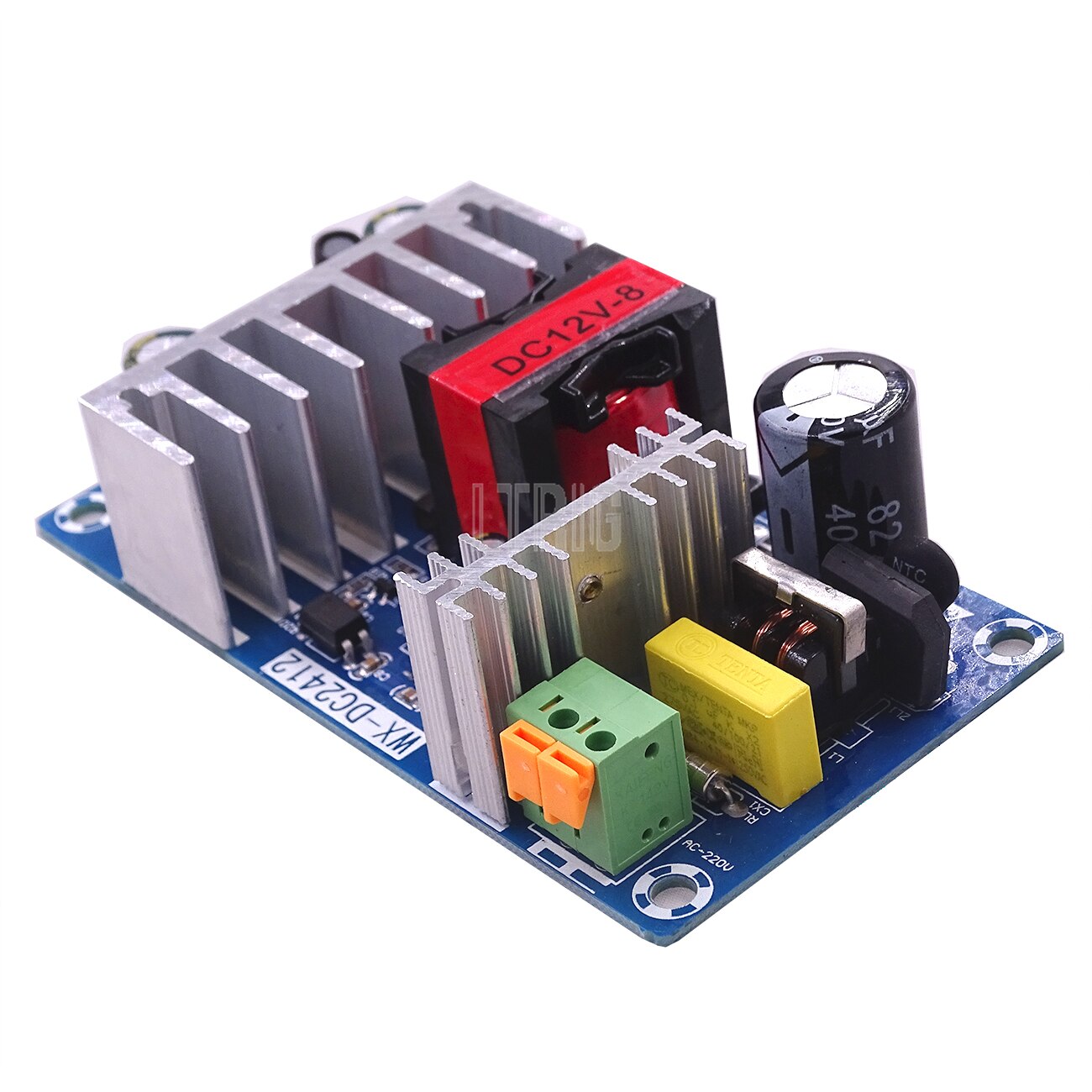 custom 1Pcs 12V power switch power supply board 100W AC DC power module 12V8A switch power supply board bare board module