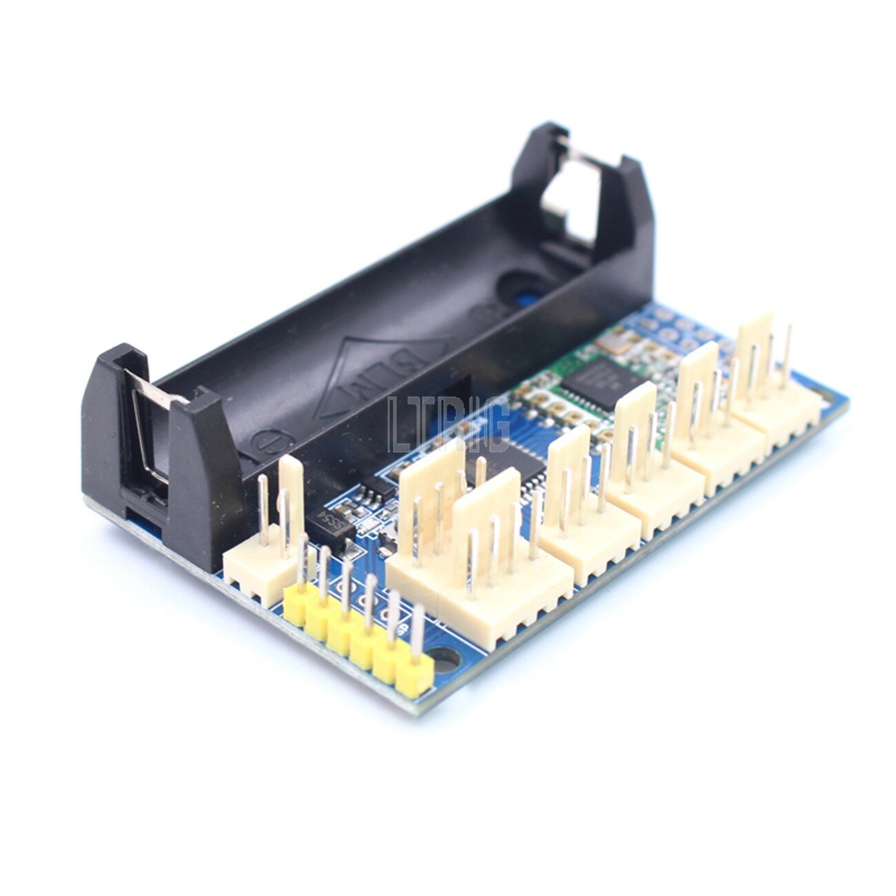 custom 1Pcs 433Mhz/ 868Mhz/915Mhz LoRa Radio Node v1.0 ATmega328P RFM98 3.7V 14500 Battery Holder DIY Kit Wireless Module