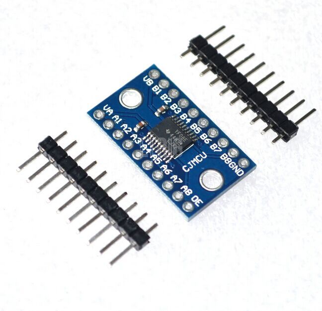 custom 1Pcs 6PCS/LOT 3.3V 5V TXS0108E 8 Channel Logic Level Converter Convert TTL Bi-directional Mutual Convert