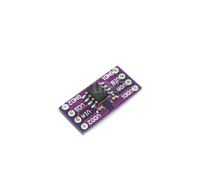 custom 1Pcs ADUM1201 Magnetic Isolator Sensor Module Isolator Board Module Replace 8 Optocouplers DIP Interface SPI