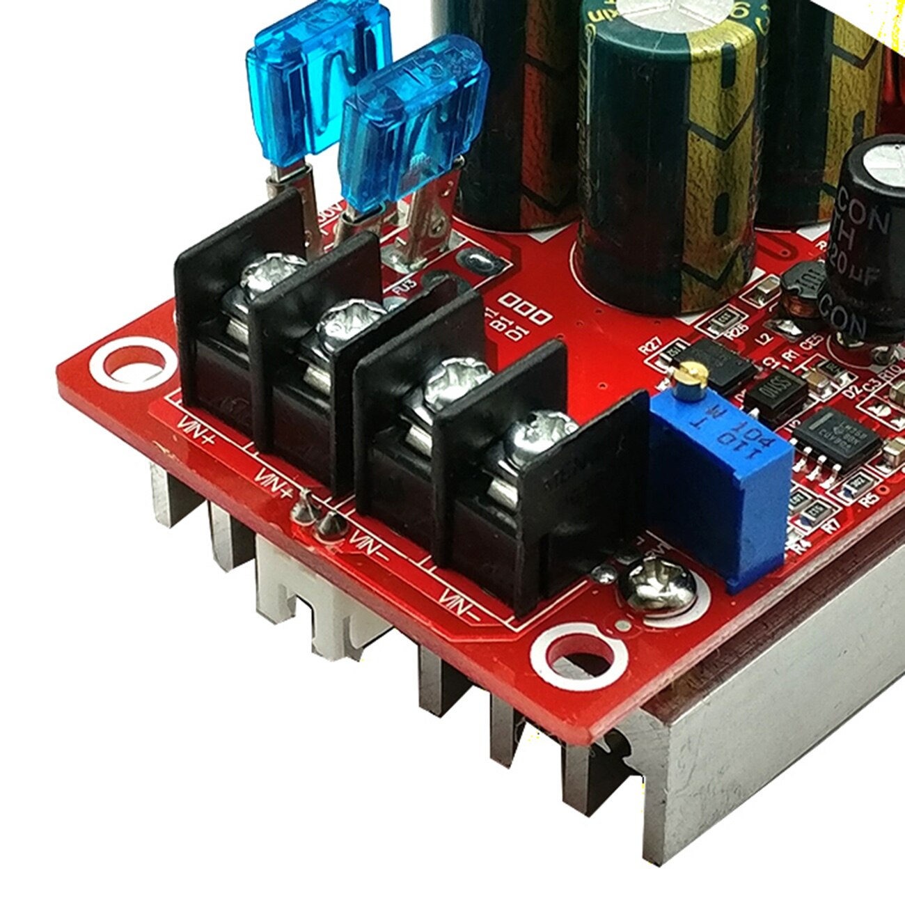 custom 1Pcs DC 1200W 20A boost constant current module converter Variable voltage power input DC10-60V boost module