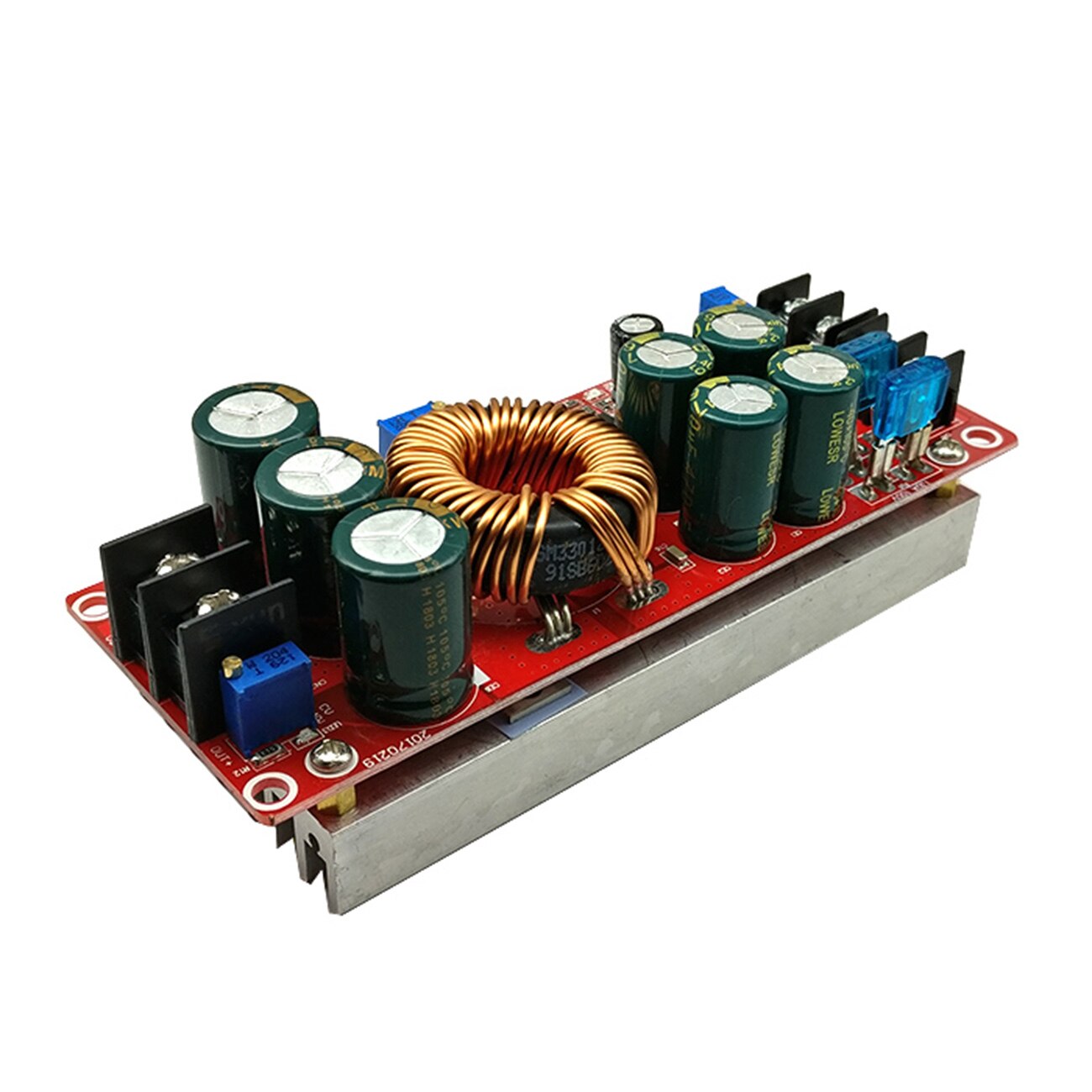 custom 1Pcs DC 1200W 20A boost constant current module converter Variable voltage power input DC10-60V boost module