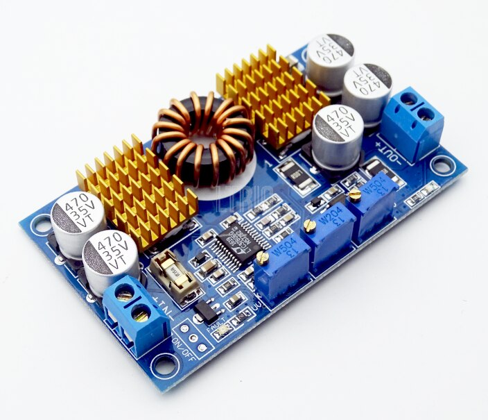 custom 1Pcs DC-DC 5V-32V to 1V-30V 10A LTC3780 constant voltage automatic current step-up and step-down charging module