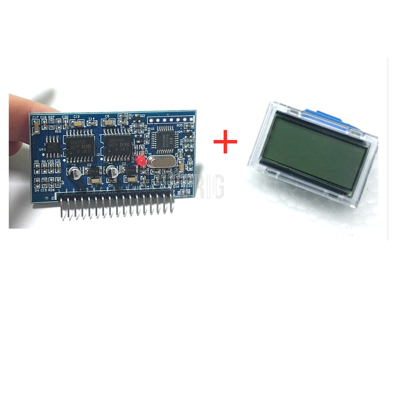 custom 1Pcs DC-DC DC-AC pure sine wave inverter generator boost driver board egs002 "eg8010 + ir2110" lcd driver module