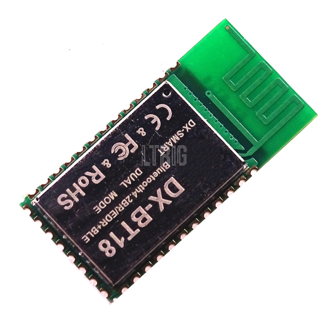 custom 1Pcs DX-BT18 serial port Bluetooth module dual mode SPP2.0 + BLE4.2 transparent compatible HC-05 HC-06 slave mode