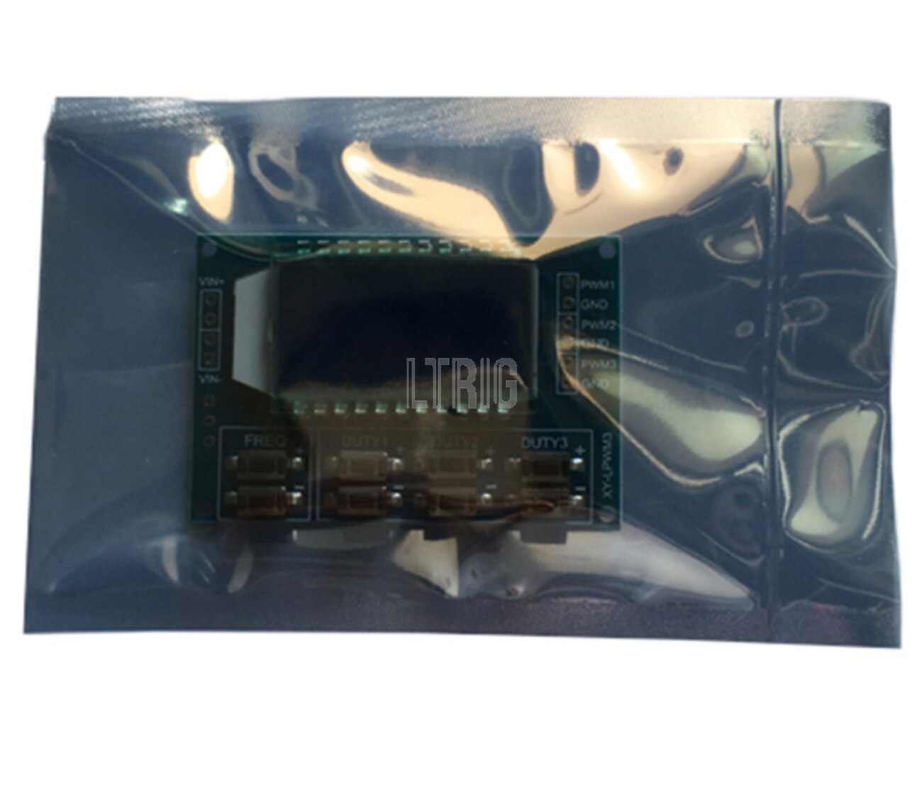 custom 1Pcs Digital LCD Display 3 Way Signal Generator PWM Pulse Frequency Duty Cycle 1HZ ~ 150KHZ Adjustable Square Wave