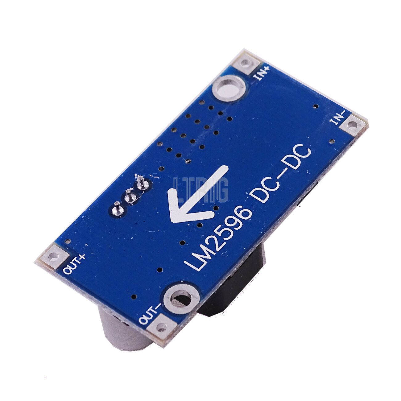 custom 1Pcs LM2596 power supply module DC / DC BUCK 3A adjustable buck module regulator ultra LM2596S 24V switch 12V 5V 3V