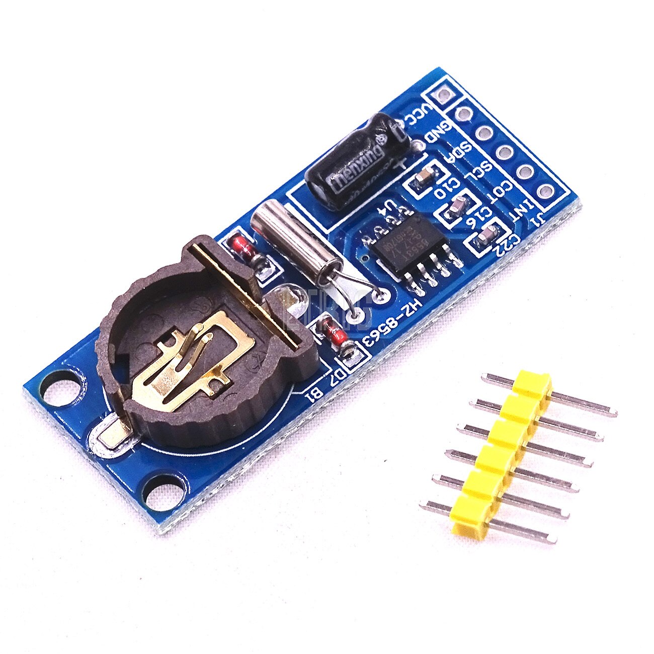 custom 1Pcs Large IT New PCF8563 PCF8563T IIC Real Time Clock Module RTC Board Good than DS3231 AT24C32 3.3 V