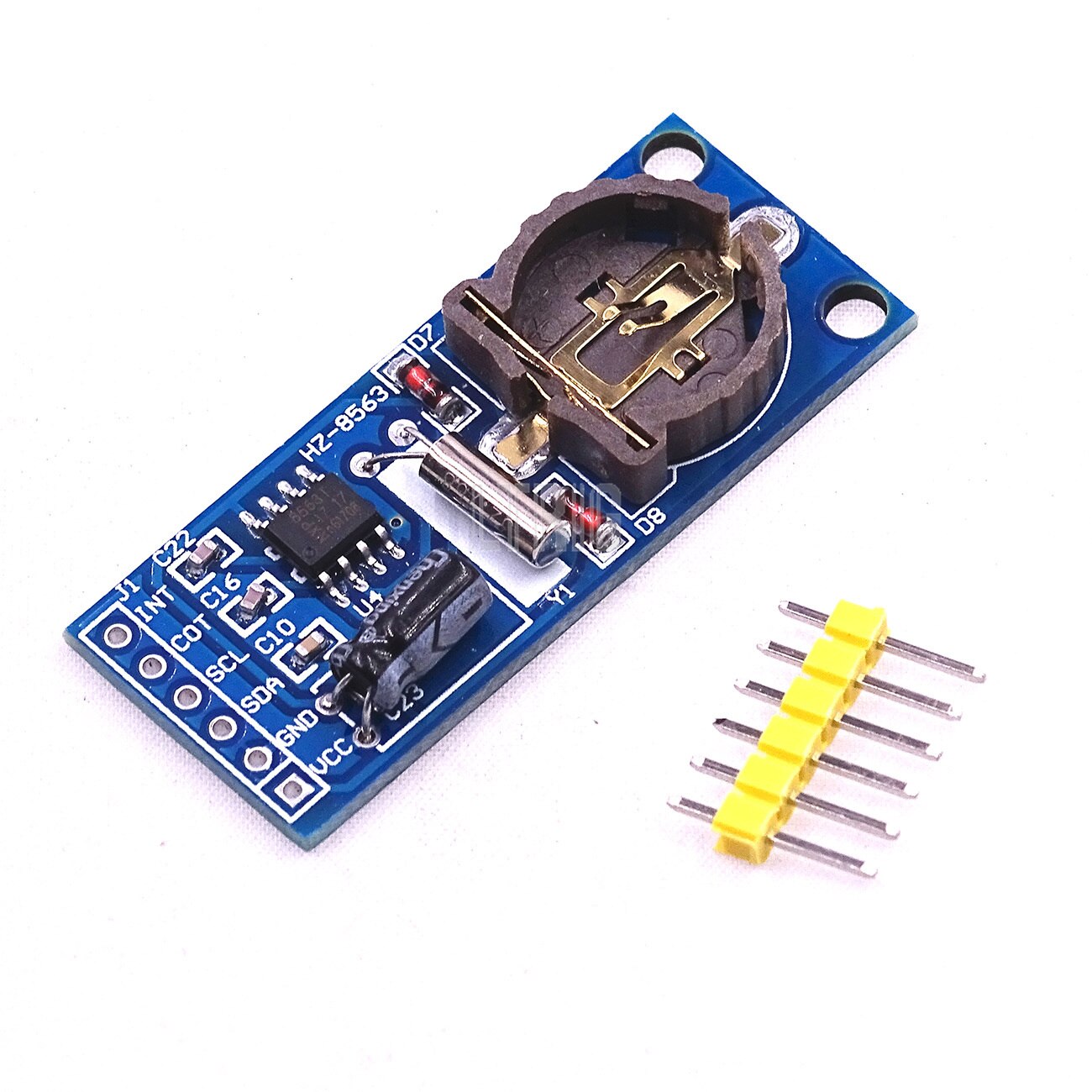 custom 1Pcs Large IT New PCF8563 PCF8563T IIC Real Time Clock Module RTC Board Good than DS3231 AT24C32 3.3 V