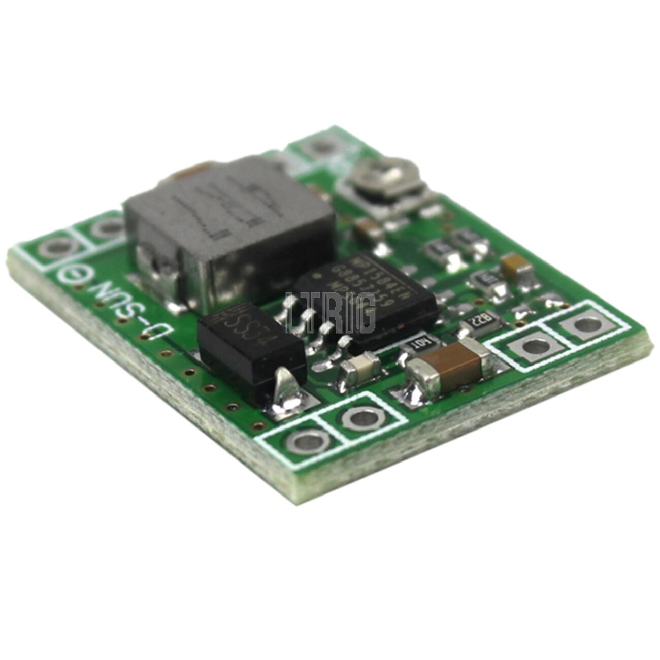 custom 1Pcs MP1584EN Ultra-small size step-down power supply module DC-DC 3A Super LM2596 adjustable reduction module