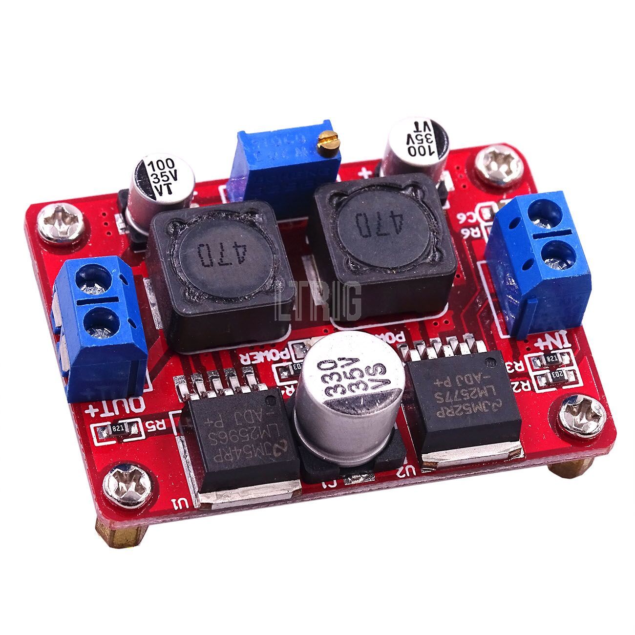 custom 1Pcs XL6019 replace LM2577S LM2596S DC-DC Step Up Down Boost Buck Voltage converter Module 15W