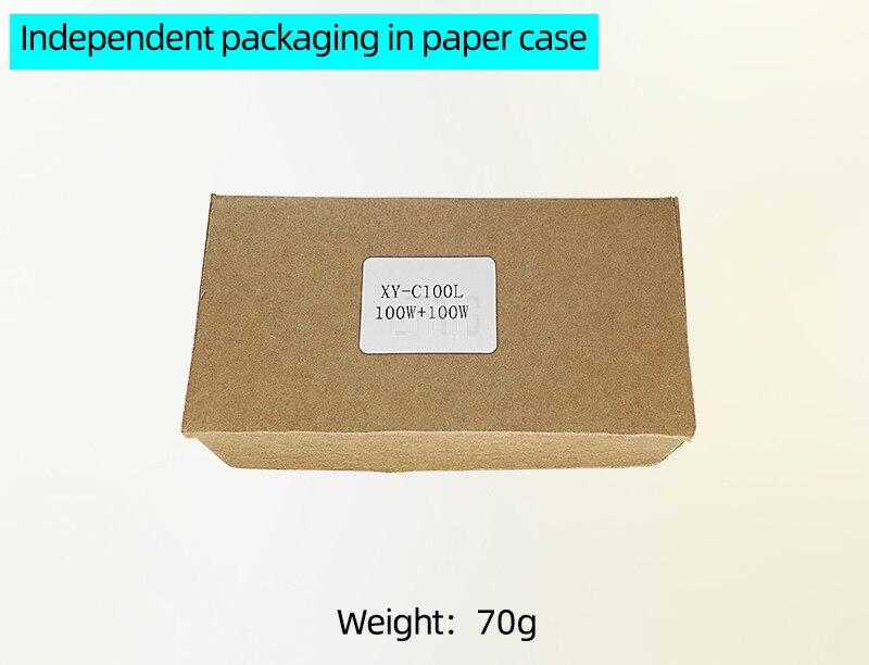 custom 1Pcs XY-C100L Wireless Audio Digital Power Amplifier Stereo Board 100Wx2 Bluetooth 5.0 360 Degree Stepless Tuning