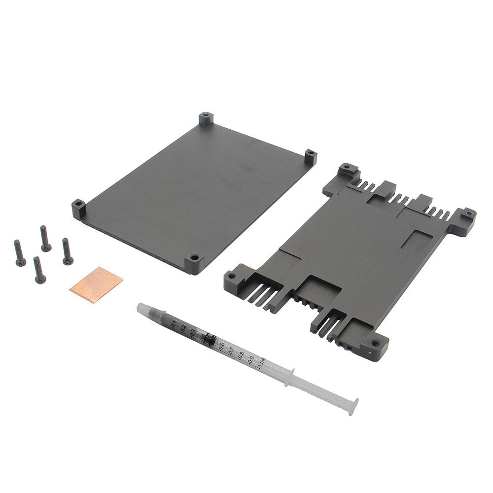 LattePanda Aluminum Alloy Case Passive Cooling Enclosure with Heat Sink for LattePanda Alpha & LattePanda Delta customize