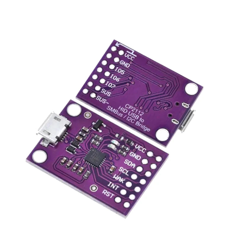 Custom MCU 2112 CP2112 Debugging Board USB to I2C Communication Module